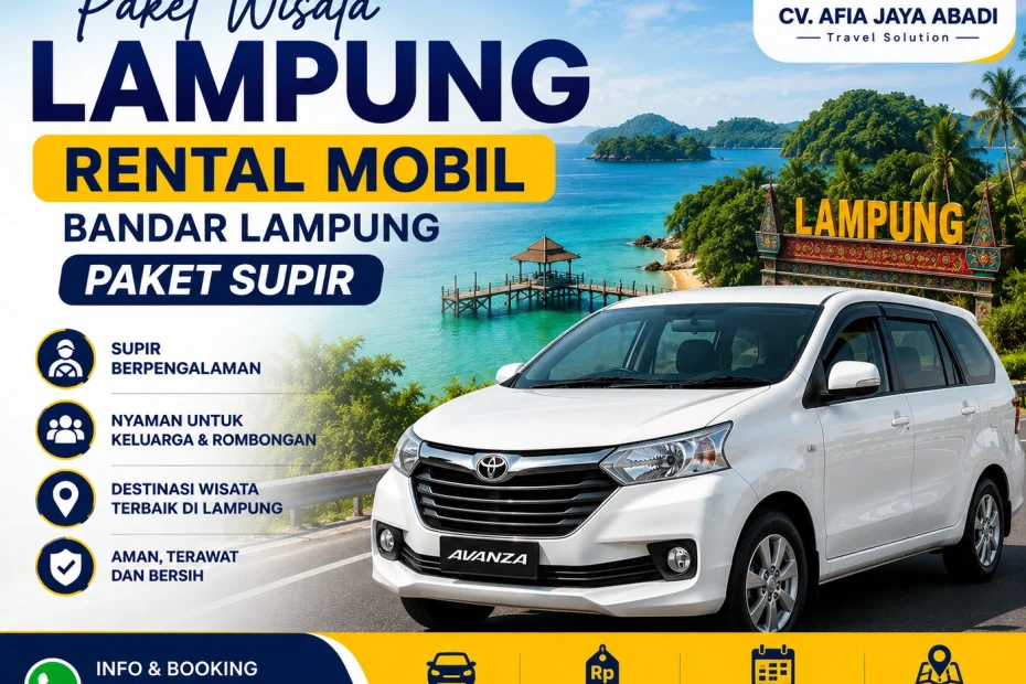 Rental Mobil Bandar Lampung CV Afia Jaya abadi