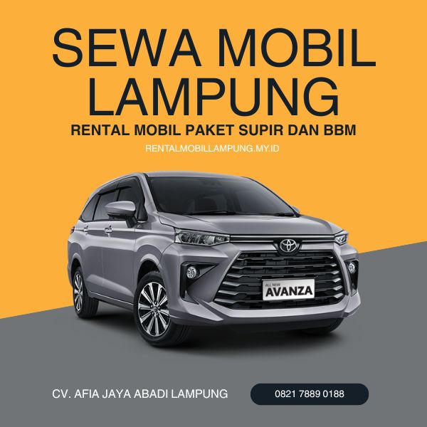 Rental Mobil Lampung Harian, Mingguan, Bulanan