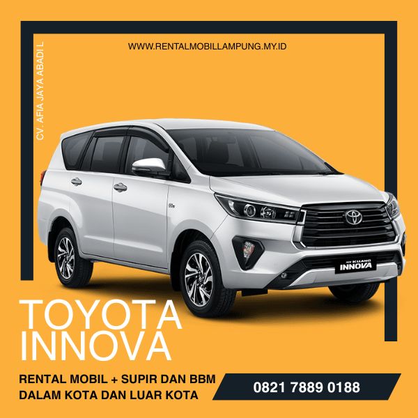 Rental mobil Lampung Innova