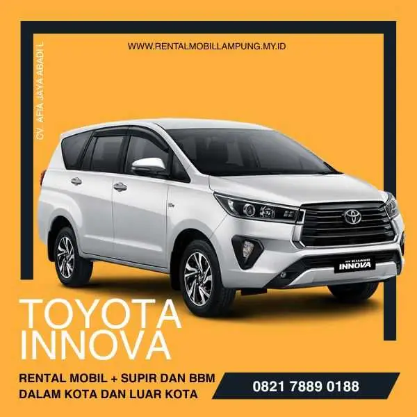 Rental mobil Lampung Innova