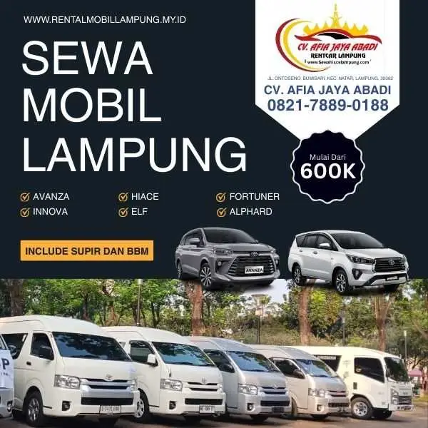 Rental mobil Lampung