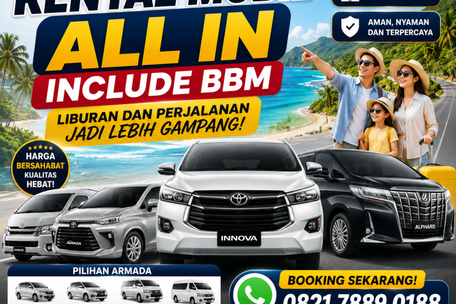 Rental Mobil All In bandar lampung