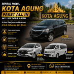 Rental Mobil Kota Agung Paket All In Include Sopir & BBM, Solusi Perjalanan Nyaman Untuk Keluarga dan Bisnis