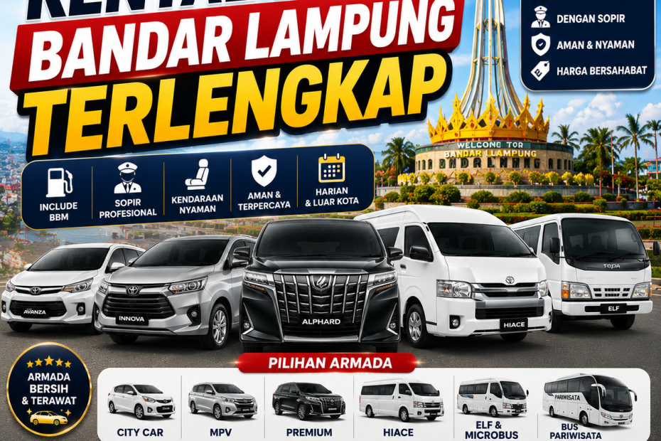 Rental mobil lampung terlengkap